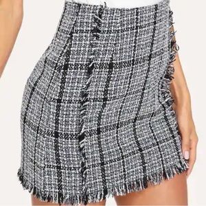 Tweed Skirt New